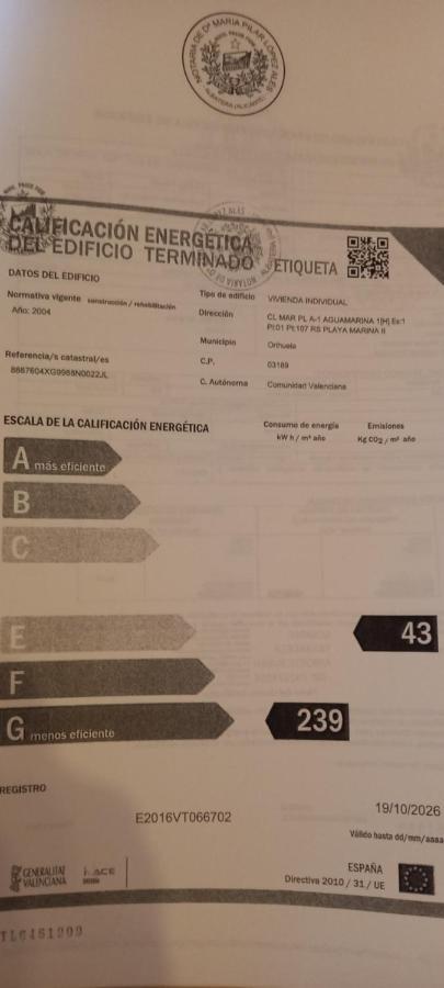 Apartamento Mandarin Playamarina II Orihuela Dış mekan fotoğraf